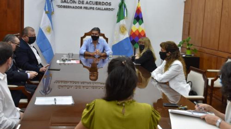 STJ abordó con el gobernador necesidades y proyectos del Poder Judicial