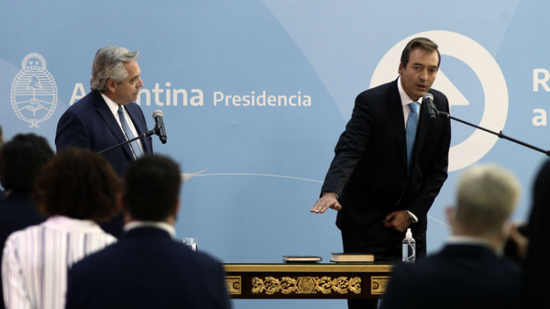 Martín Soria juró como nuevo ministro de Justicia