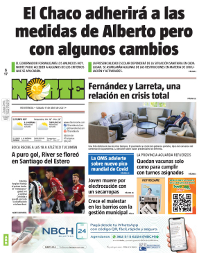 Edición del 17-04-2021