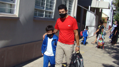 Debutó el esquema de presencia parcial en escuelas y jardines