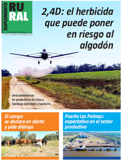 2,4D: el herbicida que puede poner en riesgo al algodón