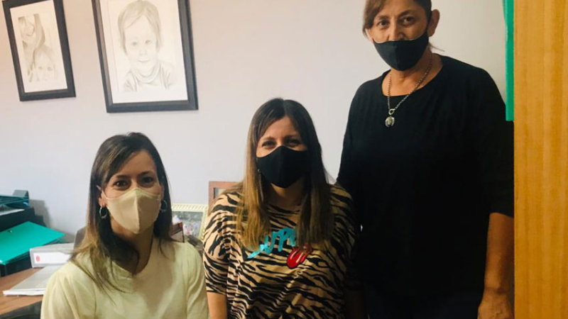 Funcionaria con amplia agenda en temas de género y de protección a NNyA