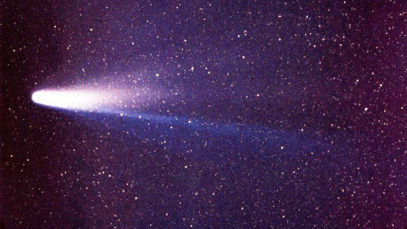 Una lluvia de estrellas del cometa Halley se verá en el hemisferio sur