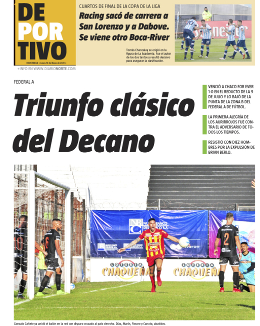 Un triunfo clásico del Decano 