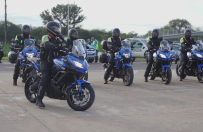 Las motos de la Patrulla Motorizada