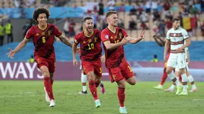 Bélgica eliminó a Portugal y enfrentará a Italia en cuartos de final de la Eurocopa