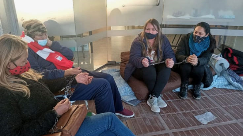 Crimen de Lagos: encadenadas tras rueda de reconocimiento