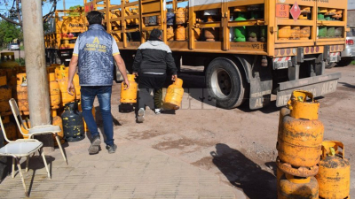 El gas envasado aumenta y en localidades superó los $ 1300
