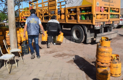 El gas envasado aumenta y en localidades superó los $ 1300
