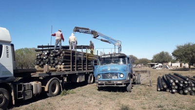 Verano 2021: Cooperativa de electrificación rural de Charata adquirió 150 postes