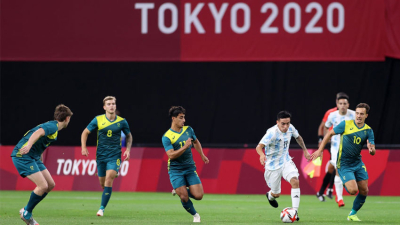 Fútbol olímpico: Argentina debutó con una dura derrota ante Australia