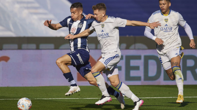 Con los titulares, Boca empató con Talleres