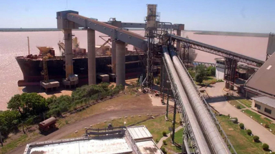 Caen los embarques de granos pero se disparan los de aceites
