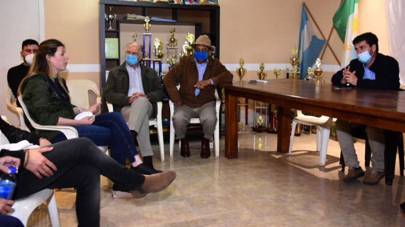 Empresarios de Pampa del Infierno insisten por obra de la ruta provincial 5 ante candidatos