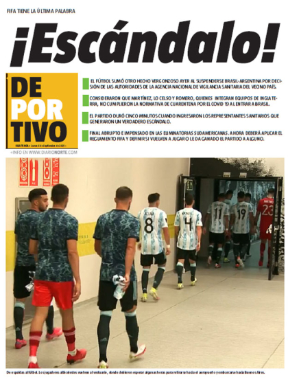 ¡Escándalo!