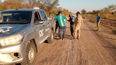 Camioneta de uso oficial fue detenida en operativo de drogas