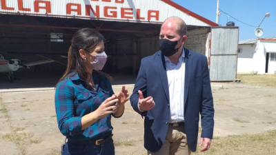 Villa Ángela: avanza el proyecto de un albergue para futuros pilotos