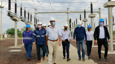 Calidad energética: el gobernador inauguró la Estación Transformadora “Vilelas”