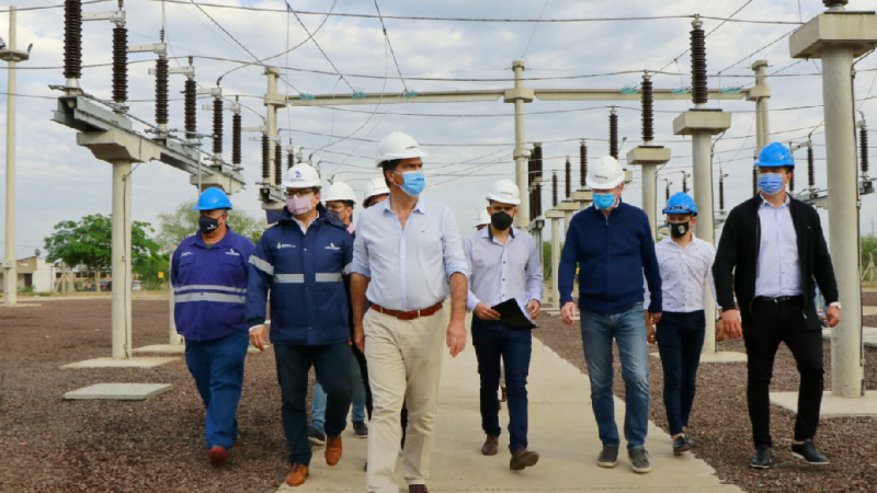 Calidad energética: el gobernador inauguró la Estación Transformadora “Vilelas”