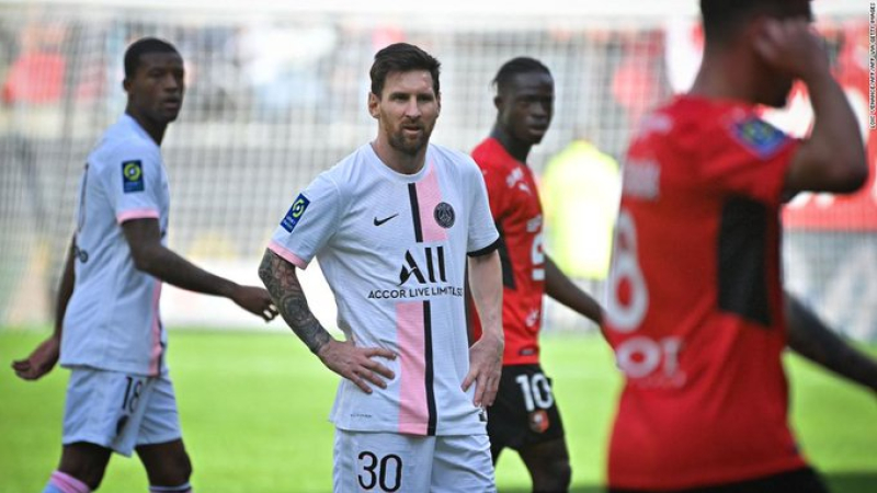 Primera caída de los galácticos Messi, Mbappé y Neymar