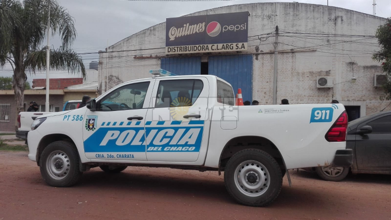 Millonario robo a una distribuidora en Charata