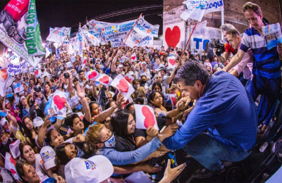 En Sáenz Peña, Capitanich pidió "votar con memoria" el domingo