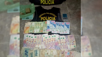 Desbaratan centro de producción y distribución de cocaína en Barranqueras: una mujer detenida