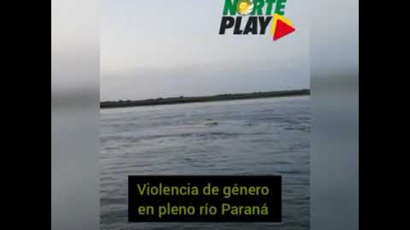 La golpeó mientras navegaban en pleno río Paraná: lo denunció y fue detenido