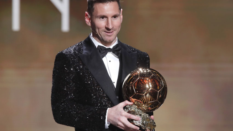 Lionel Messi se llevó su séptimo Balón de Oro
