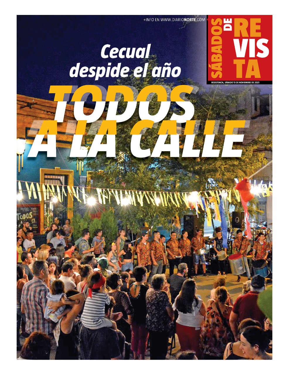 Cecual despide el año: todos a la calle 