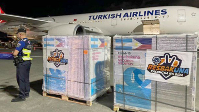 Argentina donó 500 mil vacunas a Filipinas