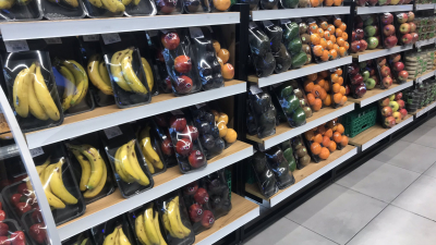 Rige la prohibición de envases de plástico para frutas y verduras en Francia