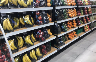 Rige la prohibición de envases de plástico para frutas y verduras en Francia