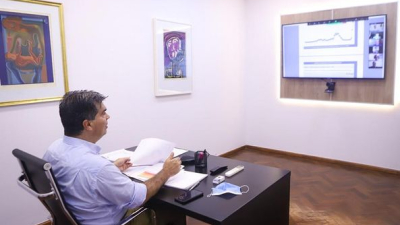 Capitanich destacó el "descenso en la multiplicación" de contagios de Covid-19