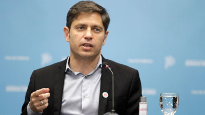 Kicillof dio positivo de coronavirus
