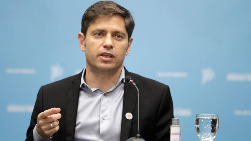 Kicillof dio positivo de coronavirus
