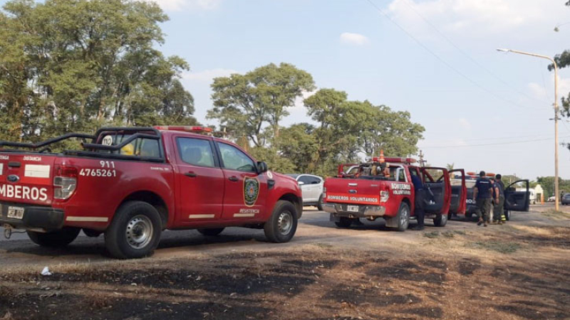 El corazón solidario de los chaqueños también busca apagar el fuego de Corrientes