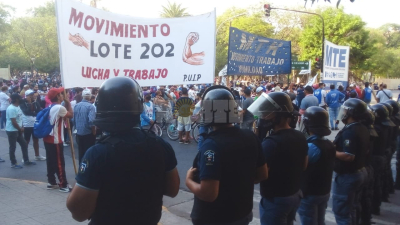 La protesta social no cesa: volvieron los cortes al microcentro