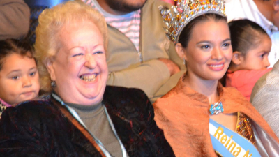 Falleció Cristina Astesuain, creadora del Cuerpo Oficial de Bastoneras de la Fiesta Nacional del Algodón