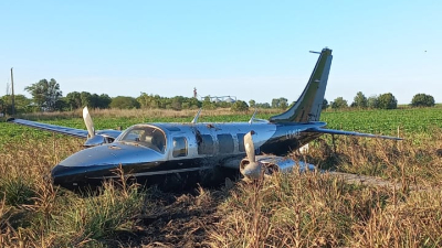 Una aeronave que participó en Malvinas tuvo un aterrizaje forzado en Santa Fe