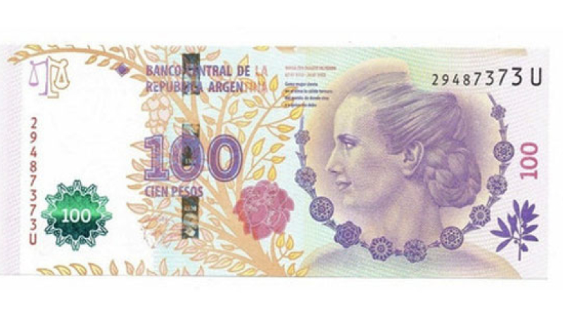 Piden hasta 10 mil pesos por un billete de 100 con un error