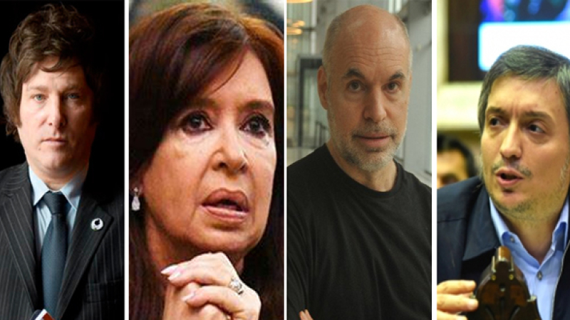 Encuesta nacional: quiénes son los cinco políticos argentinos con peor imagen