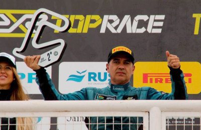 "Zapallito" Sánchez mostró su chapa en Viedma para liderar el Top Race Series