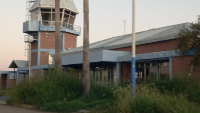 El aeropuerto de Sáenz Peña, una postal de abandono y la destrucción
