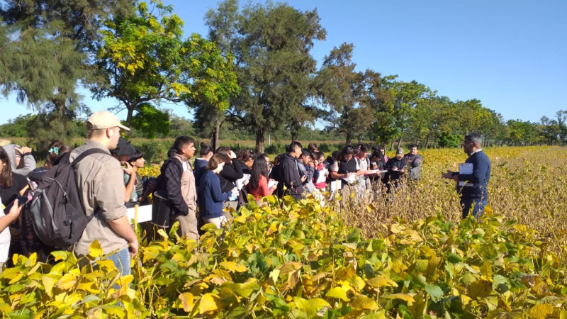 INTA capacita a alumnos de la Escuela Agropecuaria de Charata