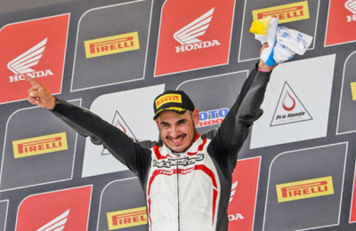 Gandola y Passarino mostraron sus pergaminos en el Superbike de Brasil