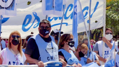 Docentes recordaron la "vital importancia" de la cláusula gatillo