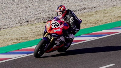El chaqueño Andrés Gandola, la sensación de la Súper Stock Bike