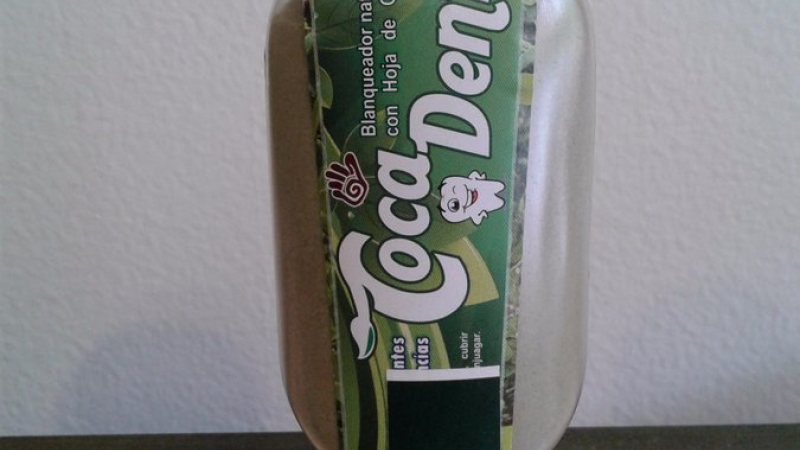 Bolivia produce una crema dental elaborada con hojas de coca