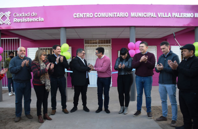 Inauguraron la refacción del Centro Comunitario de Villa Palermo II